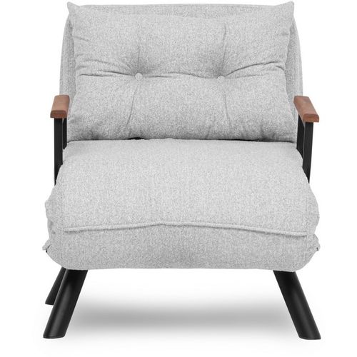 Atelier Del Sofa Naslonjač, Sando Single - Teddy Fabric - Grey slika 10