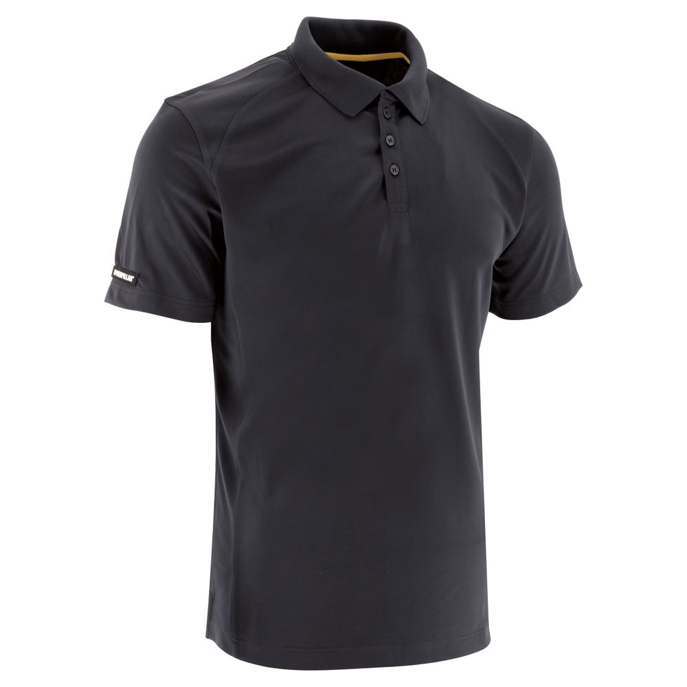Cat Muška polo majica kratki rukav crna M 1620027  slika 1