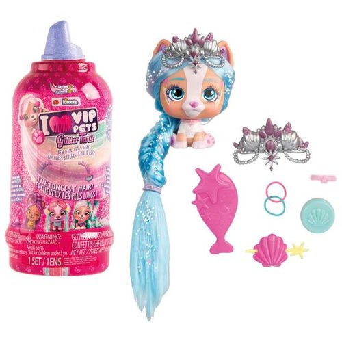 IMC TOYS psić vip pets glitter twist 712379 slika 4