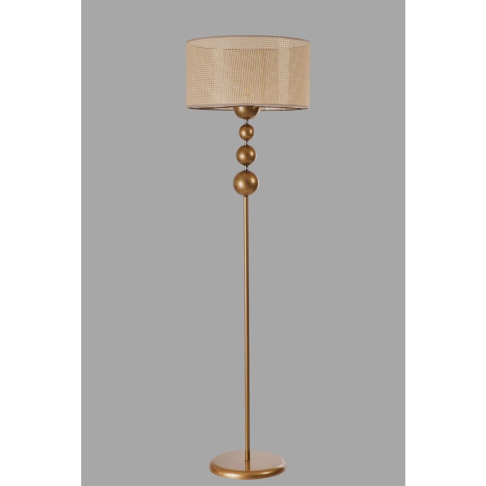 Opviq Podna lampa 269, bež, zlatna slika 2