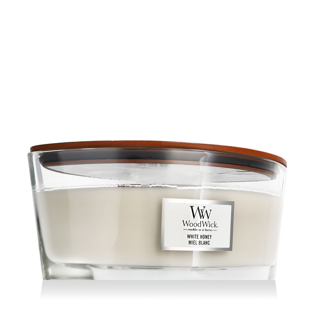 WoodWick Ellipse Candles Scented Candle White Honey 453,6 g slika 1