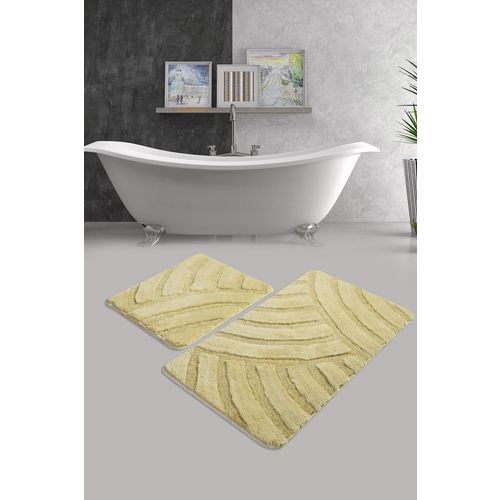 Alya - Stone Stone Acrylic Bathmat Set (2 Pieces) slika 1