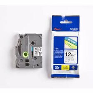POT PAP BRO TRAKA TZE231 12mm crno na bijelo