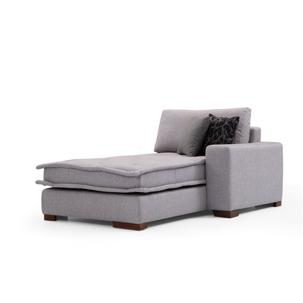 Lena Kutna Sofa Desna (L3+Chl) - Svijetlo Siva slika 7