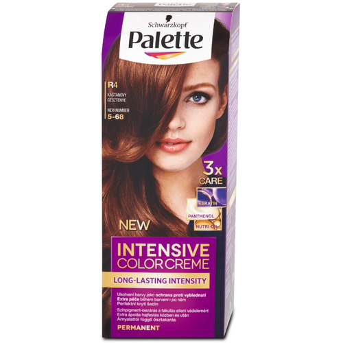 Palette Intensive Color Creme Farba za kosu R4 5-68 Srednje kestenjasta slika 1