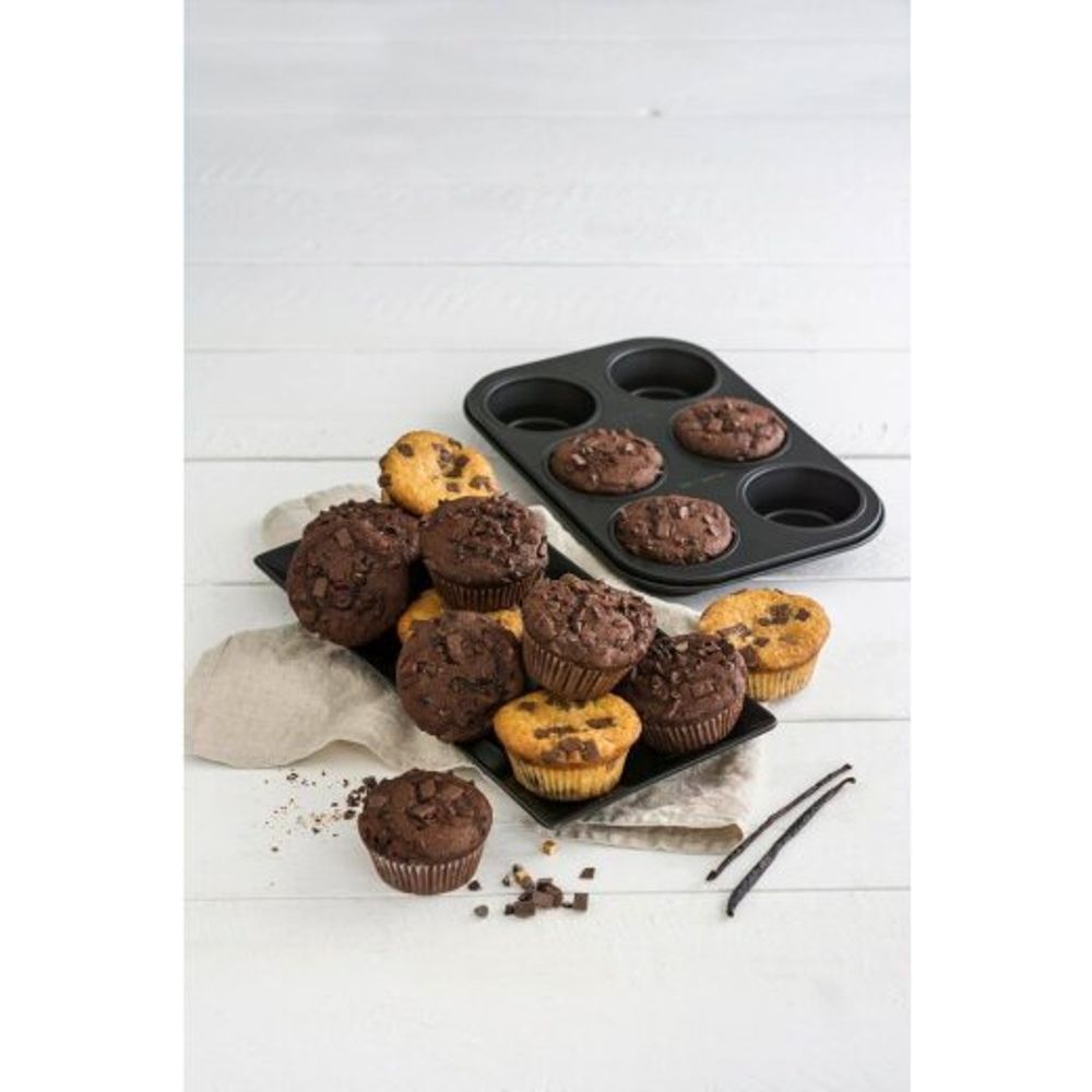 Zenker Kalup za 6 muffina 28x19x3 cm Black slika 7