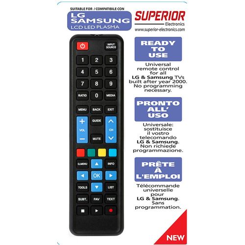 Superior Daljinski upravljač za LG / Samsung tv prijemnike - RC LG / SAMSUNG TV slika 2