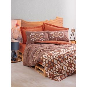 L'essential Maison Belize - Brown Brown
Orange
White Ranforce Double Quilt Cover Set