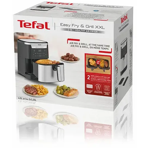 Tefal EY801D15 Friteza na vruć vazduh sa funkcijom grila XXL Inox slika 11