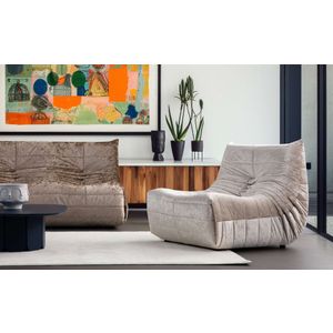 Wing Chair Bocek - Krem Boja