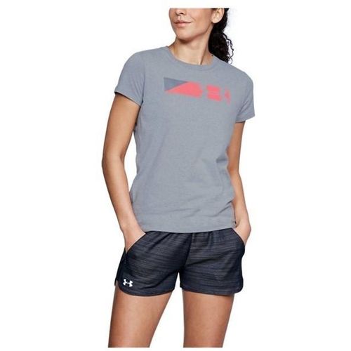 Majica under armour graphic grey t-shirt  slika 3