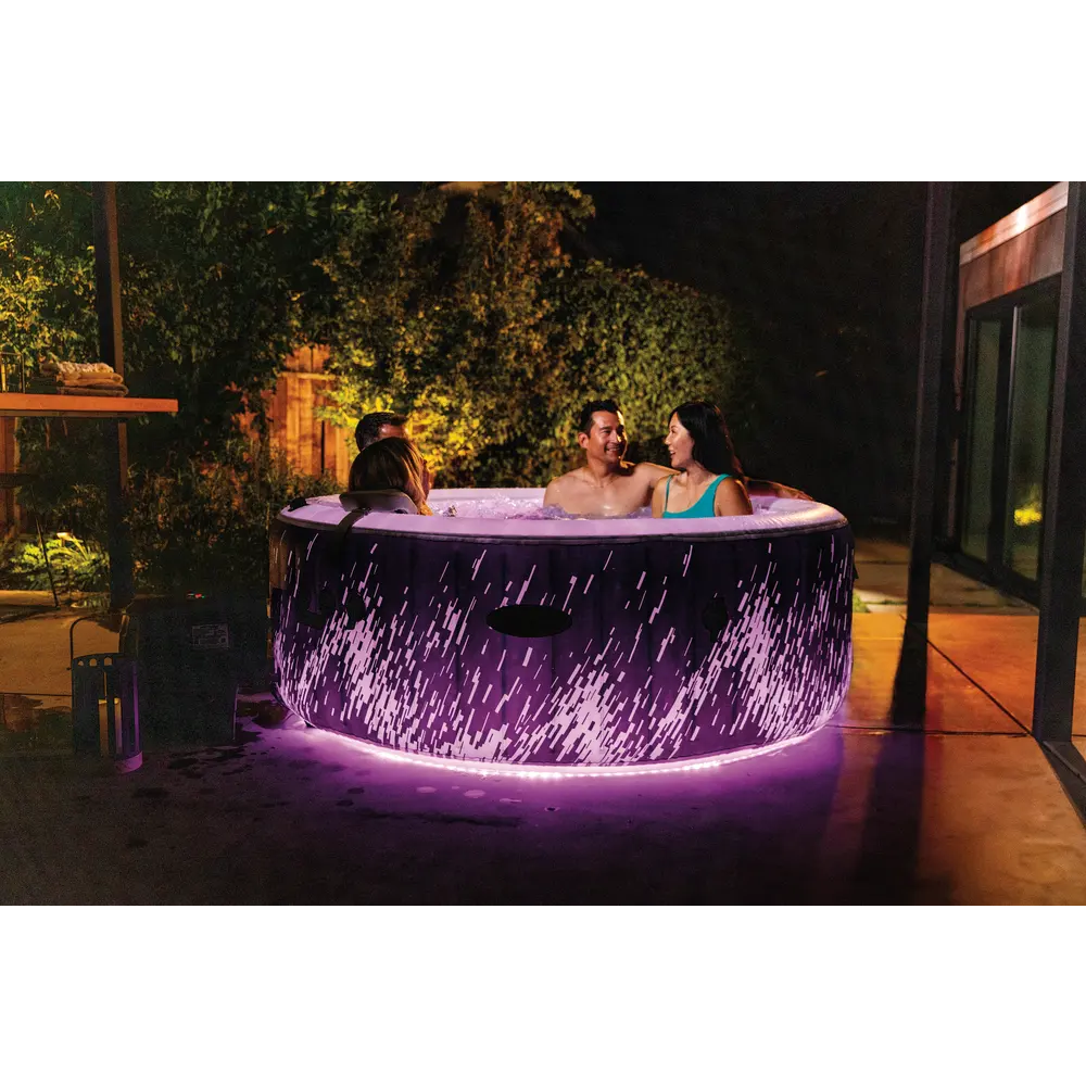 Intex bazen hidromasažni okrugli, 196x71cm Glow Deluxe 28494NP slika 3