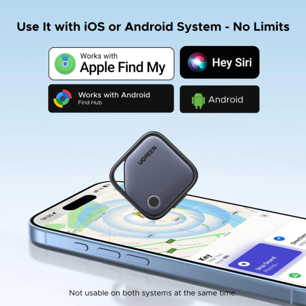 UGREEN Finder Pro Bluetooth sledilnik za iOS i Android, 4 kosa slika 4
