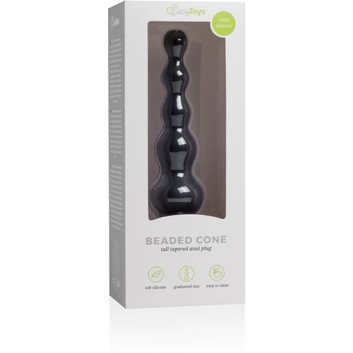 Analni dildo Beaded Cone slika 6