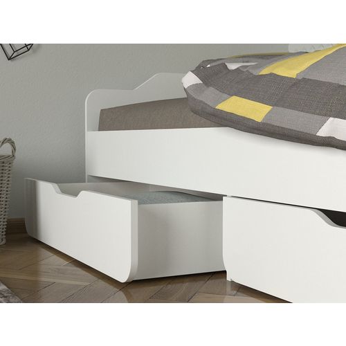 Young - White White Single Bedstead slika 4