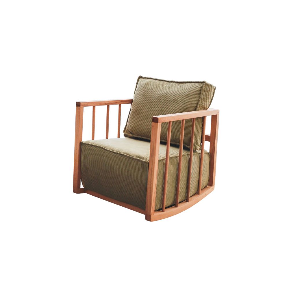Sallanan - Khaki Wing Chair slika 3
