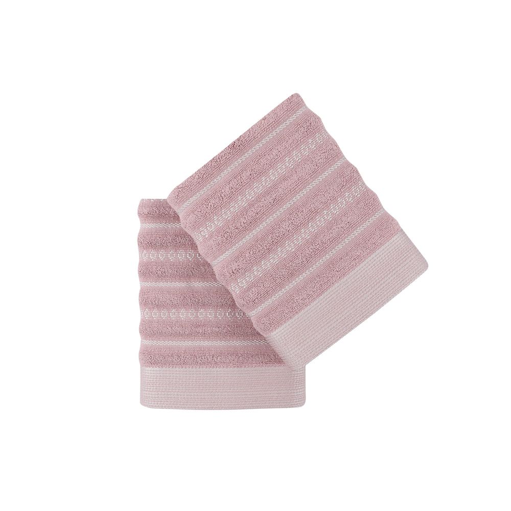 Set ručnika za ruke (2 komada) Bombeli, boje: dusty rose, siva slika 3