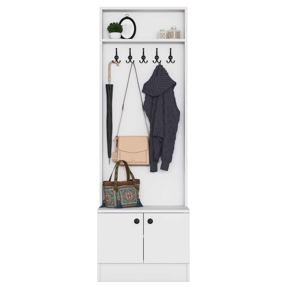 Hall Stand M16 - Bijela slika 6