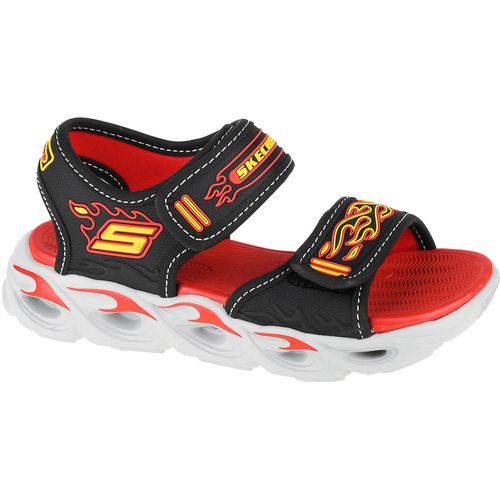 Skechers thermo splash-heat-flo dječje sandale 400109l-bkrd slika 1