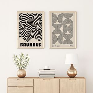 Dekorativna slika u okviru (2 komada) Huhu247 - 50 x 70, boja: višebojna