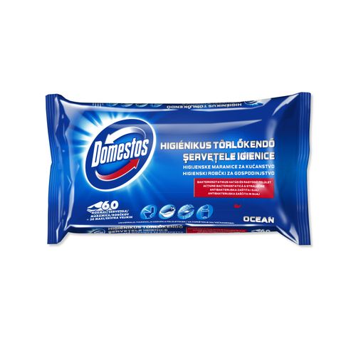 Domestos higijenske maramice za kućanstvo / Ocean  60/1 slika 1