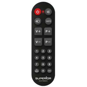 Superior Daljinski upravljač za LG/Sam./Sony/Pan. smart TV prijemnike - RC Ready4