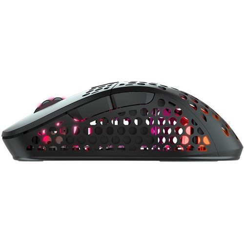 XTRFY M4W RGB, Ultra-light Wireless Gaming Mouse, Pixart 3389, Modular shell, Black slika 3