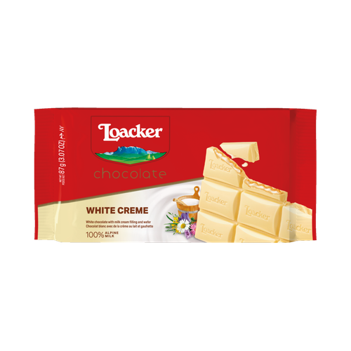 Loacker White Creme čokolada 87g slika 1