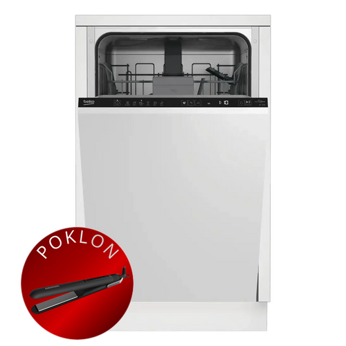 Beko BDIS36020 Ugradna mašina za pranje sudova, 10 kompleta, Širina 44.8 cm slika 1