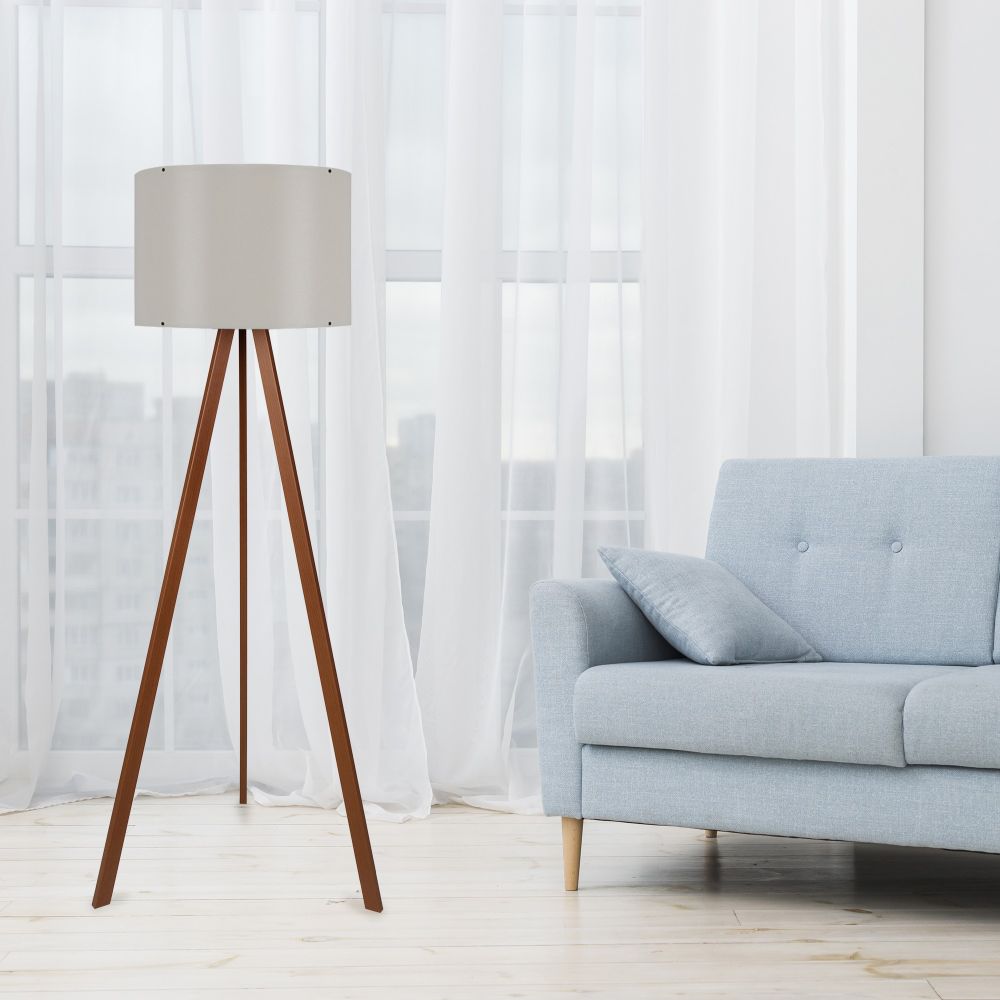 Podna Lampa AYD-1198 - Bež i Smeđa slika 1