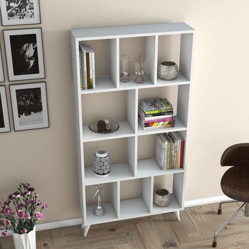 Sahra Bookshelf - White White Bookshelf slika 3