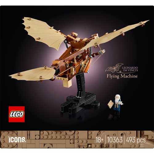 LEGO® ICONS 10363 Leteći stroj Leonarda da Vincija slika 6