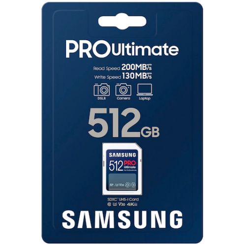 SAMSUNG Memorijska kartica PRO Ultimate Full Size SDXC 512GB U3 MB-SY512S slika 2