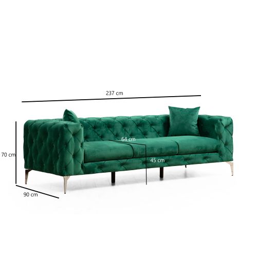 Atelier Del Sofa Como - Zeleni trosed slika 9