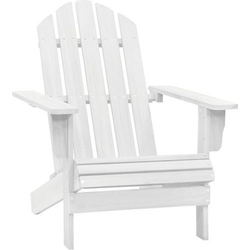 Vrtna stolica drvena bijela slika 21