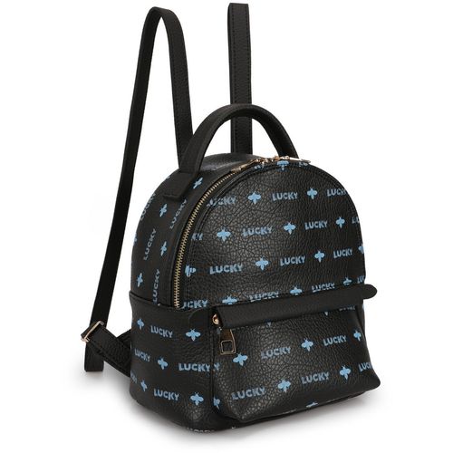 Lucky Bees Ženski ruksak ELLIE crno plavo, 338 - Black, Blue slika 2