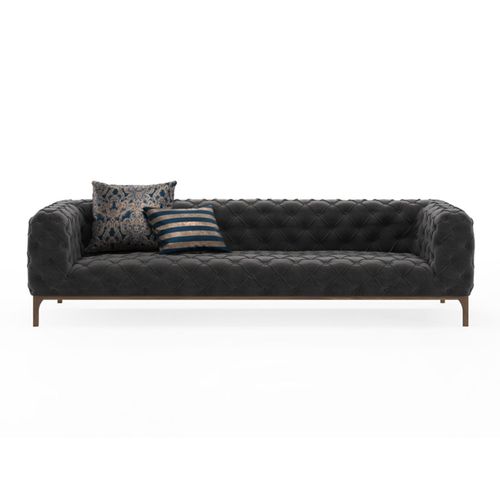 Moderna siva sofa sa 4 sedišta slika 2