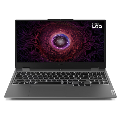 Laptop LENOVO LOQ 15ARP9/DOS/15.6" FHD/Ryzen 7-7435HS/24GB/1TB SSD/RTX4050-6GB/backlit SRB/siva slika 1