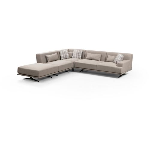 Bentley Corner (PUF-O1-C-3R) Bež Ugaona Sofa slika 7