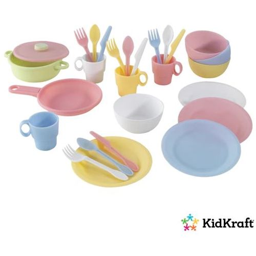 KidKraft Set za kuvanje 27 delova - pastelne boje slika 1