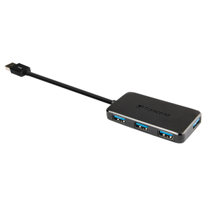 Transcend TS-HUB2K USB 3.0 Hub, 4-Port, Up to 5Gb/s