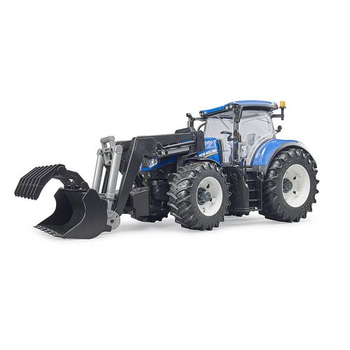 Bruder Traktor New Holland T7315 Sa Utovarivačem slika 2