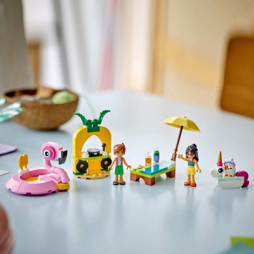 LEGO 42658 Unicorn & Flamingo Pool Party slika 6