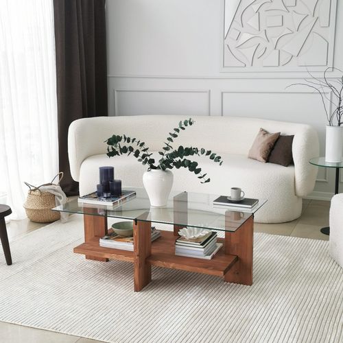 Babylon Wooden Coffee Table slika 5