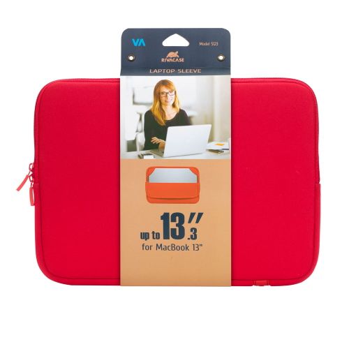 Torba RivaCase 13.3" Antishock 5123 Red MacBook 13 sleeve slika 4