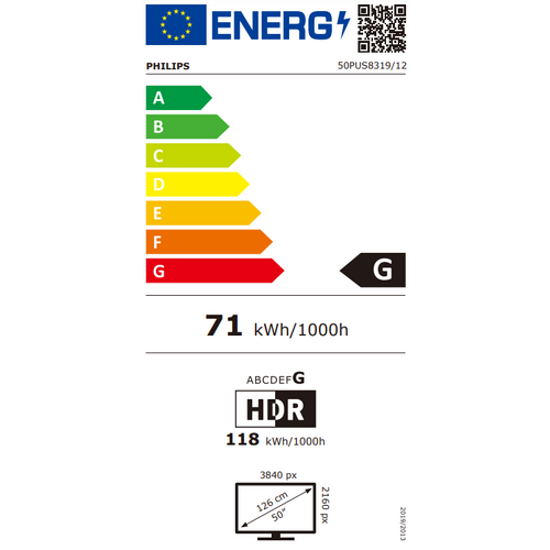 Philips televizor 50PUS8319/12, LED UHD, Ambilight3, Smart (Titan OS) slika 2