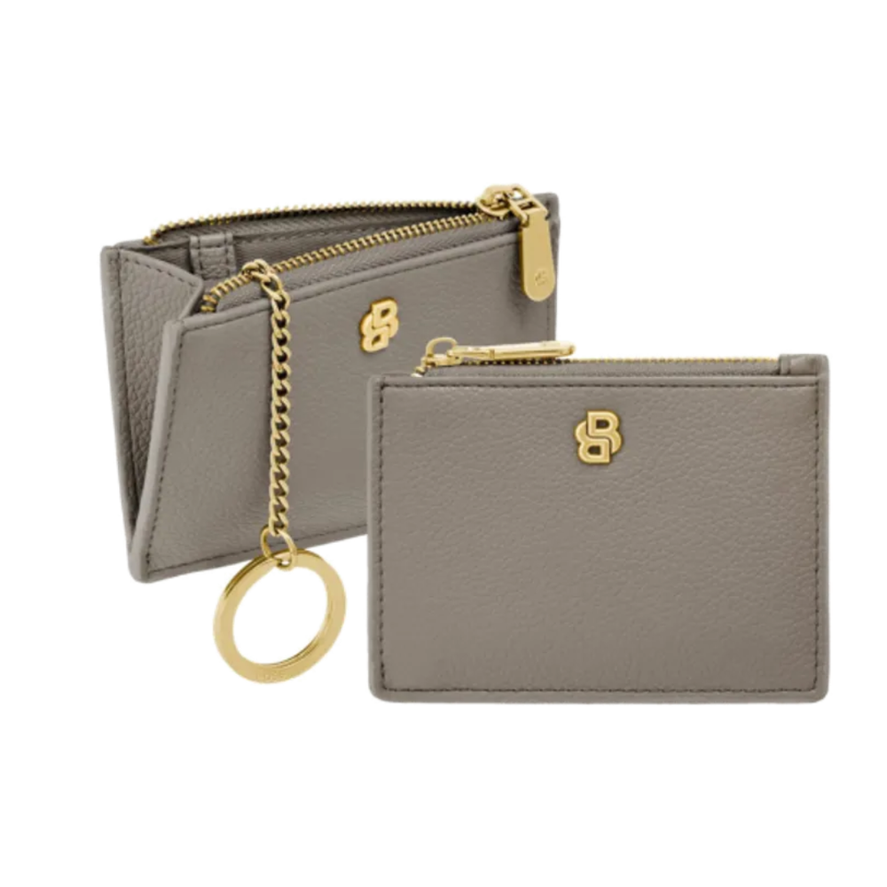Hugo Boss Držač kartica Signature Lady HEK616Z taupe slika 3