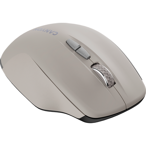 CANYON MW-21, 2.4 GHz Wireless mouse ,with 7 buttons, DPI 800/1200/1600, Battery: AAA*2pcs,Cosmic Latte,72*117*41mm, 0.075kg slika 5