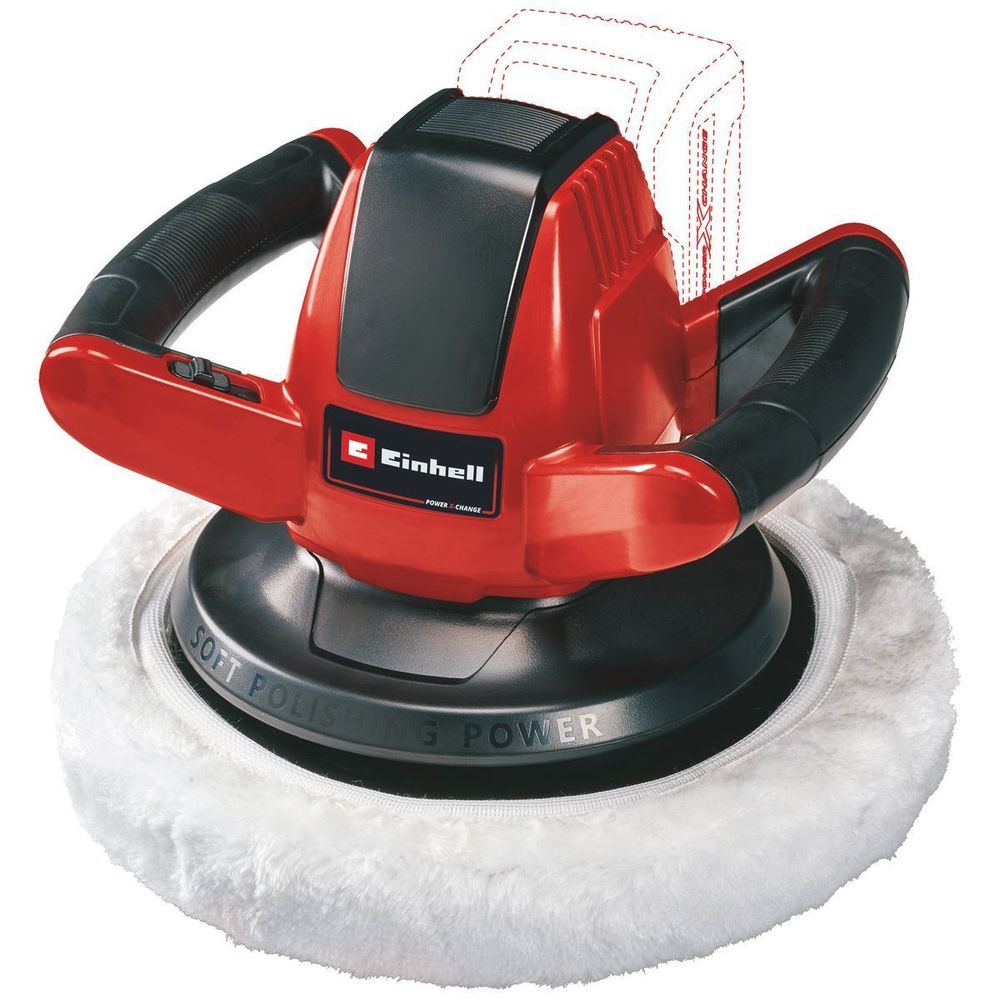Einhell Akumulatorska polirka CE-CB 18/254 Li - Solo + Baterija 4 Ah 18V i punjač slika 1