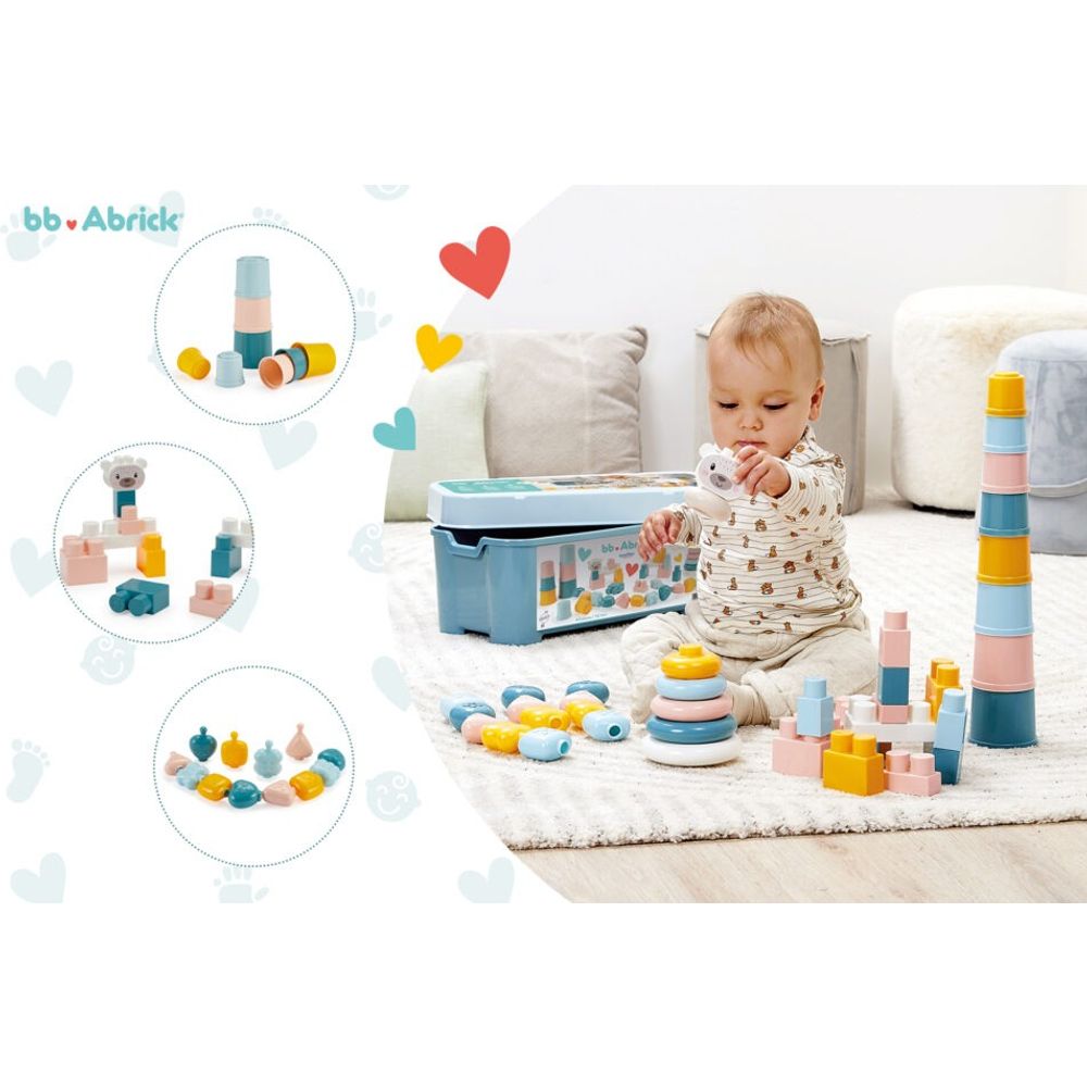Ecoiffier SM007915 bb Abrick Set didaktičkih igračaka 4U1 slika 7